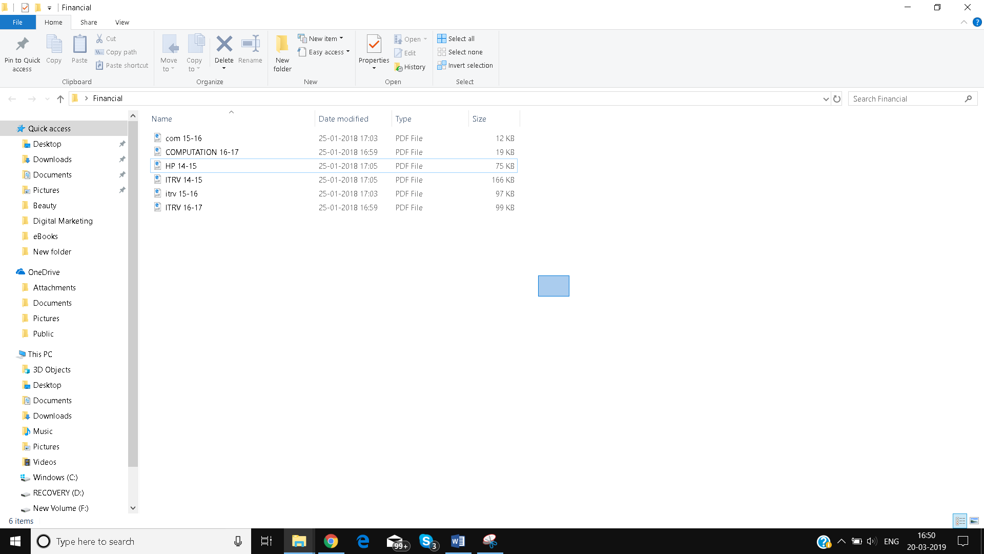 step 1 - open the folder where your important files are located