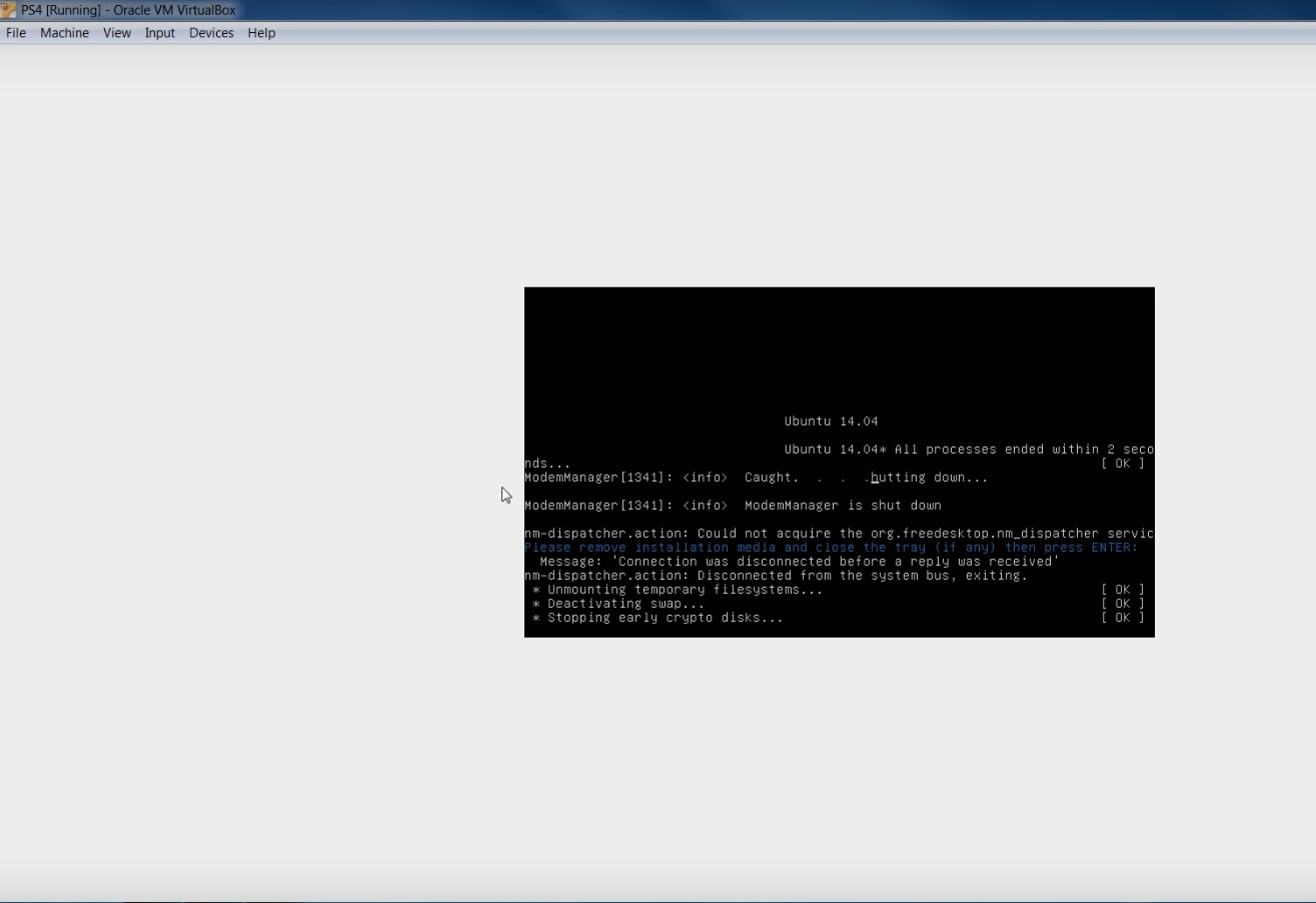create a bootable Ubuntu USB - installation in progress