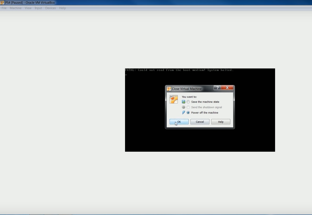 create a bootable Ubuntu USB - choose power off the machine