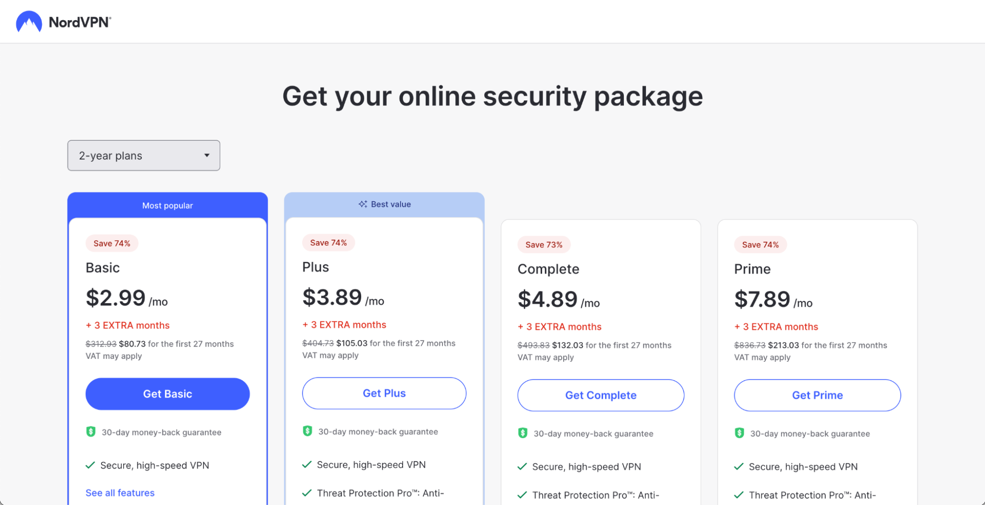 Choose your NordVPN Christmas dea