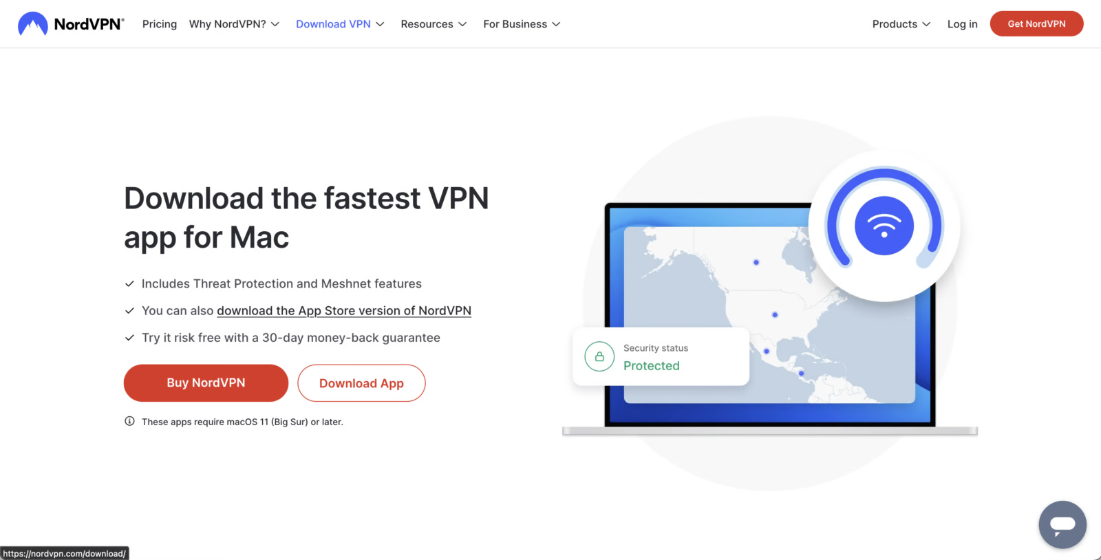 Download NordVPN macOS