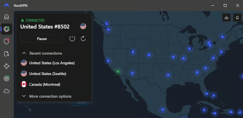 nordvpn-connect-to-LA-server