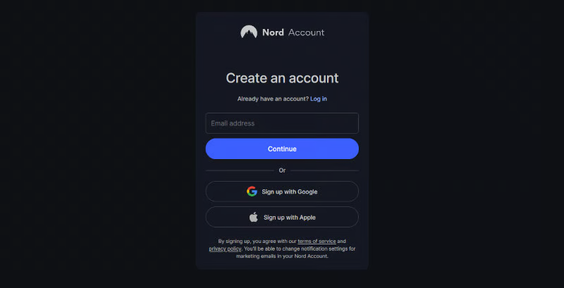 nordvpn-registration