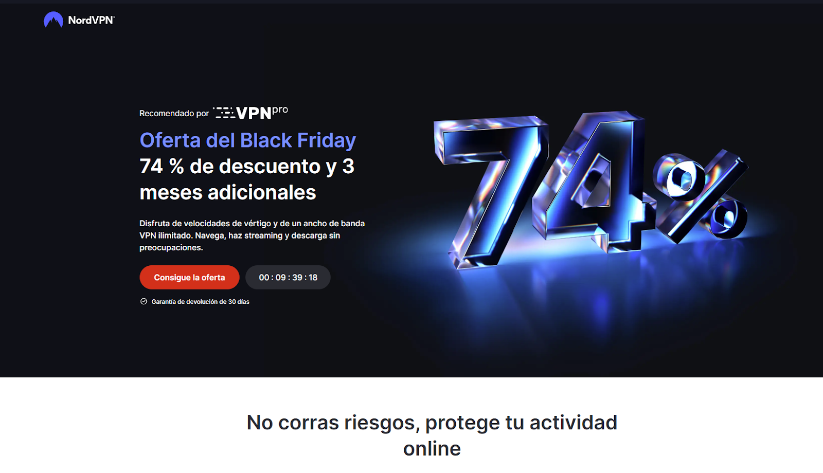 nordvpn website spanish