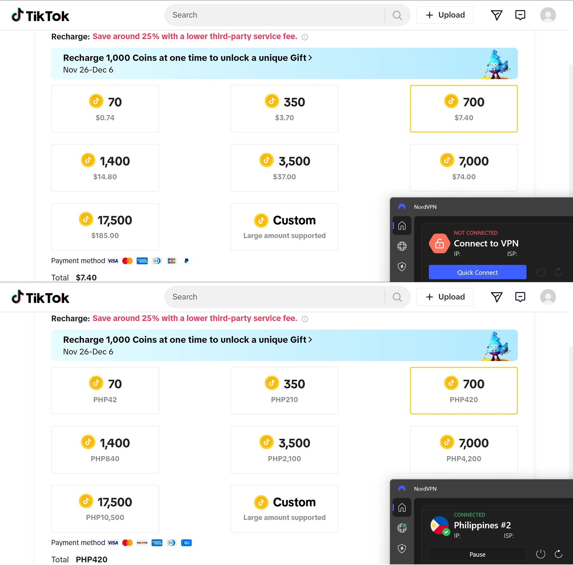 Vpn Coin Discover how to buy TikTok coins cheaper in 2025 | VPNpro