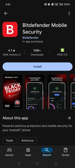 Download Bitdefender on your phone