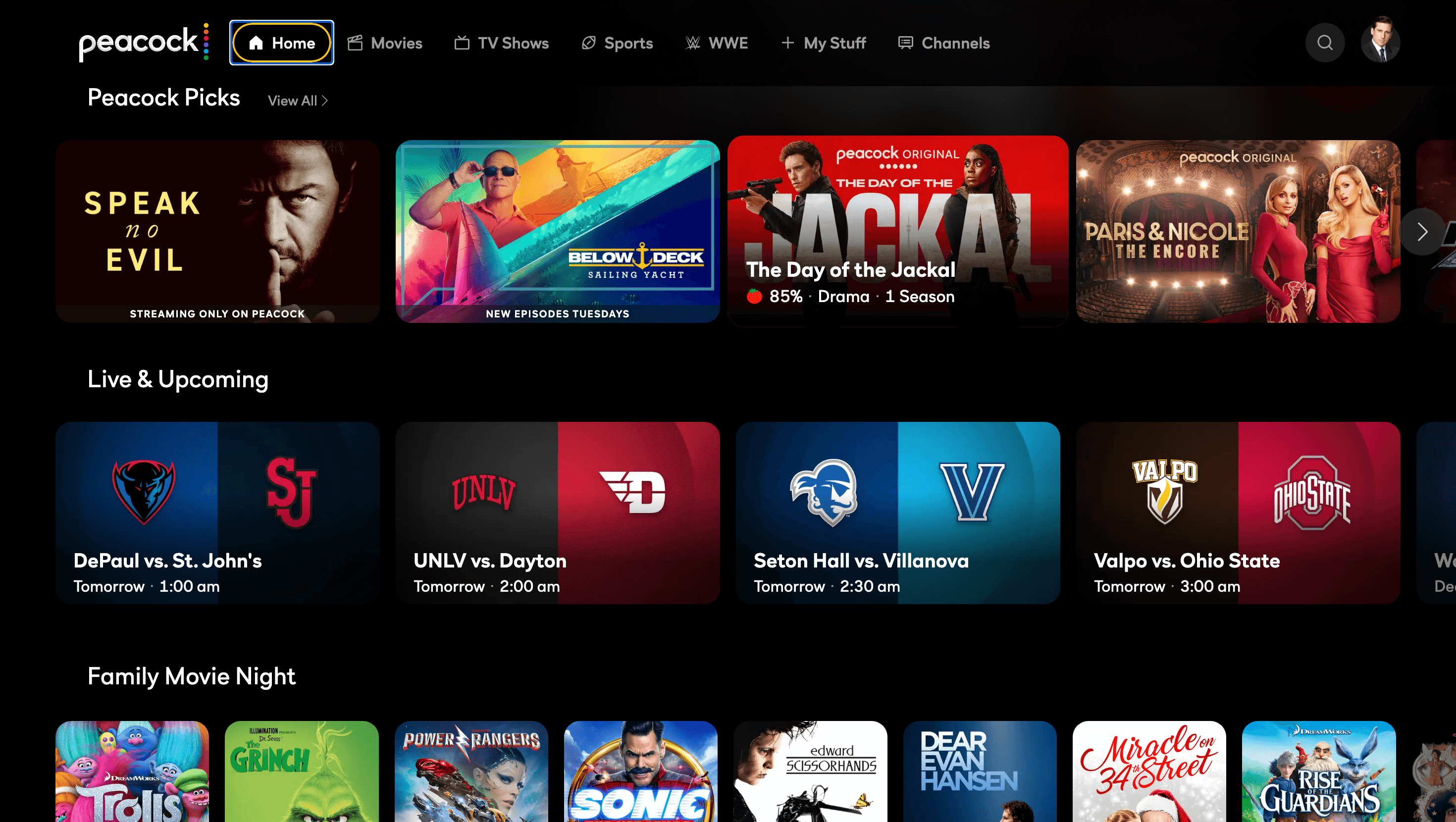 Stream Peacock with NordVPN from Mexico