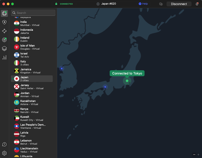 Connect to NordVPN server to watch Twilight