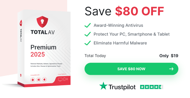 TotalAV for Windows discounted