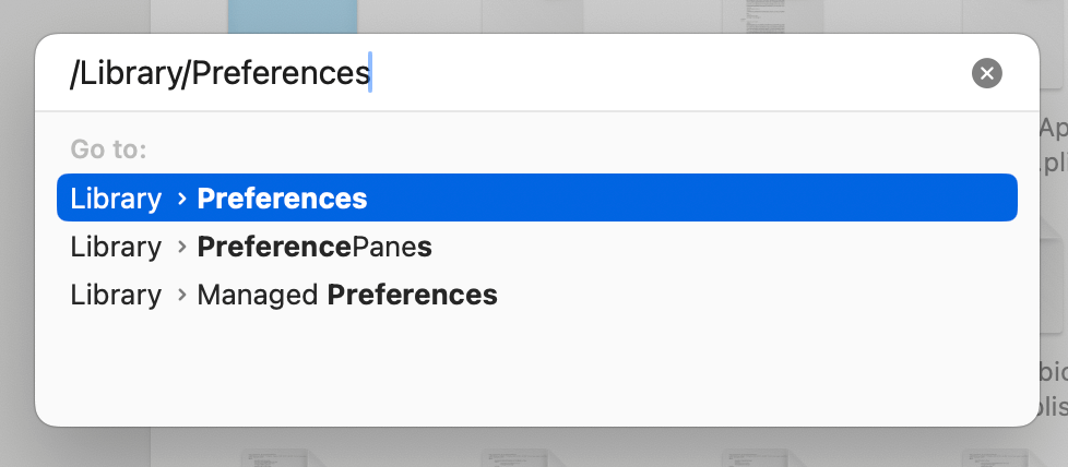 Remove the Managed by Your Organization error from mac manually, step 3