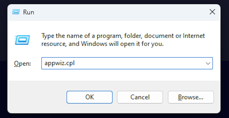Check and delete any suspicious apps on your Windows PC to stop McAfee pop-ups