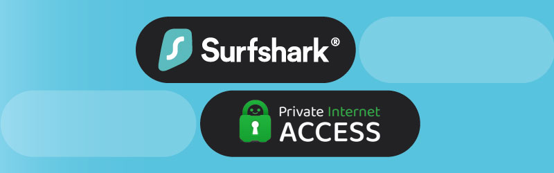 Surfshark vs PIA comparison