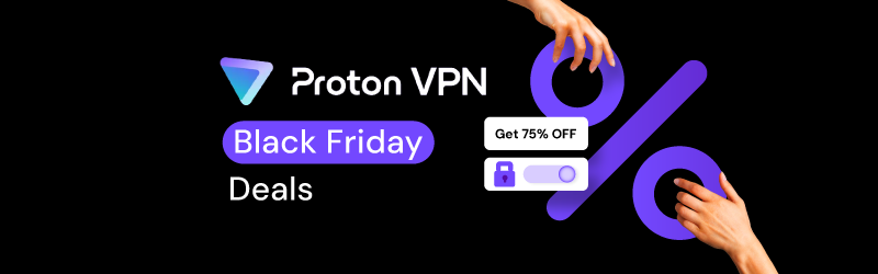 Proton VPN Black Friday deal