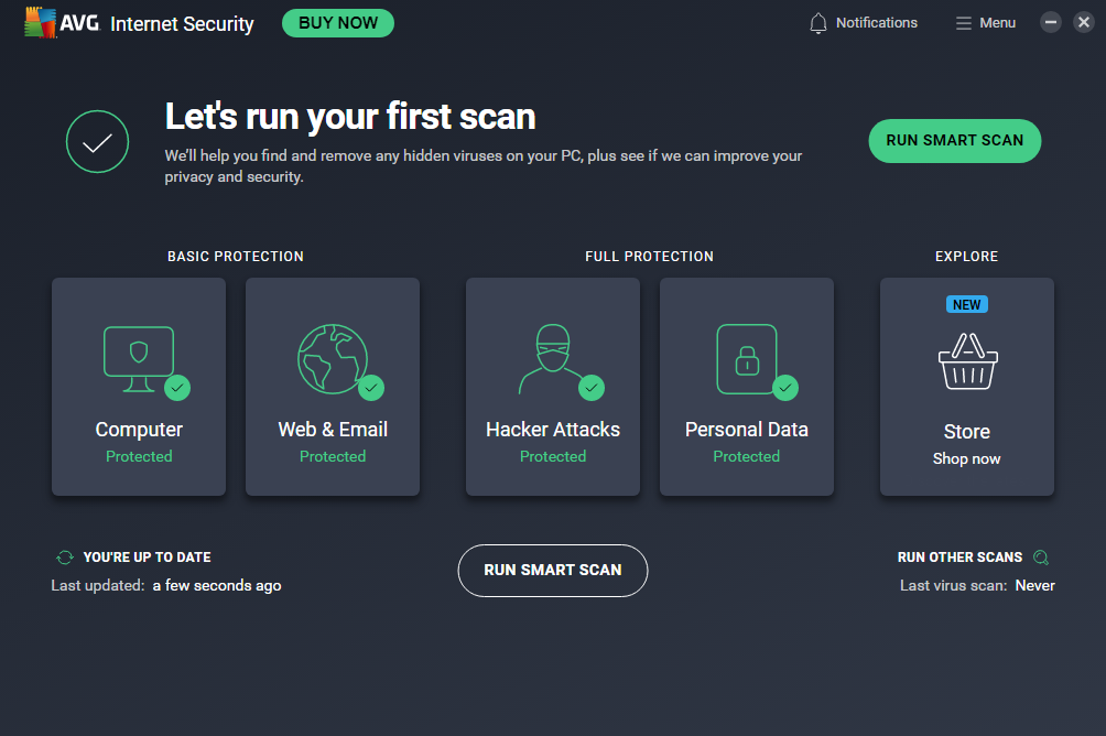 AVG Phishing protection