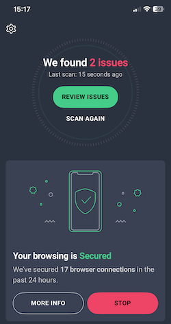 AVG mobile app