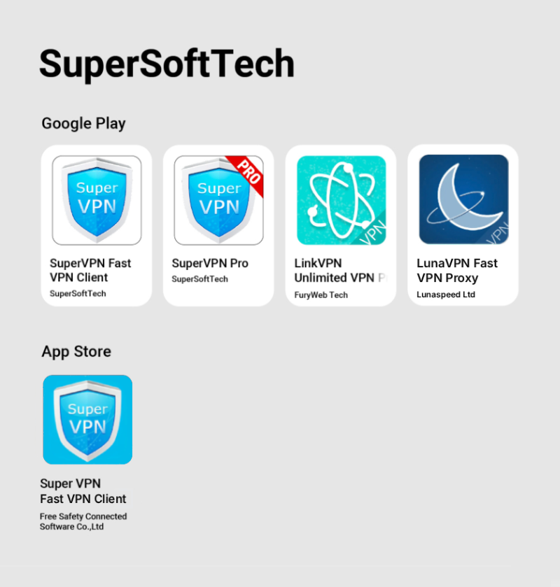 SuperSoftTech VPNs