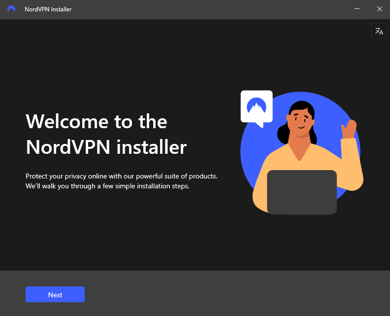 Install NordVPN for public Wi-Fi protection