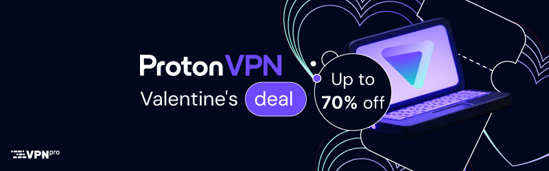 proton VPN Valentine's deal 2026