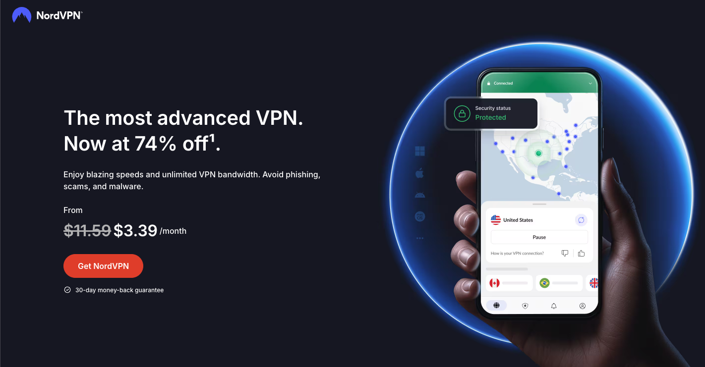Get NordVPN to unblock Pornhub in TN, US