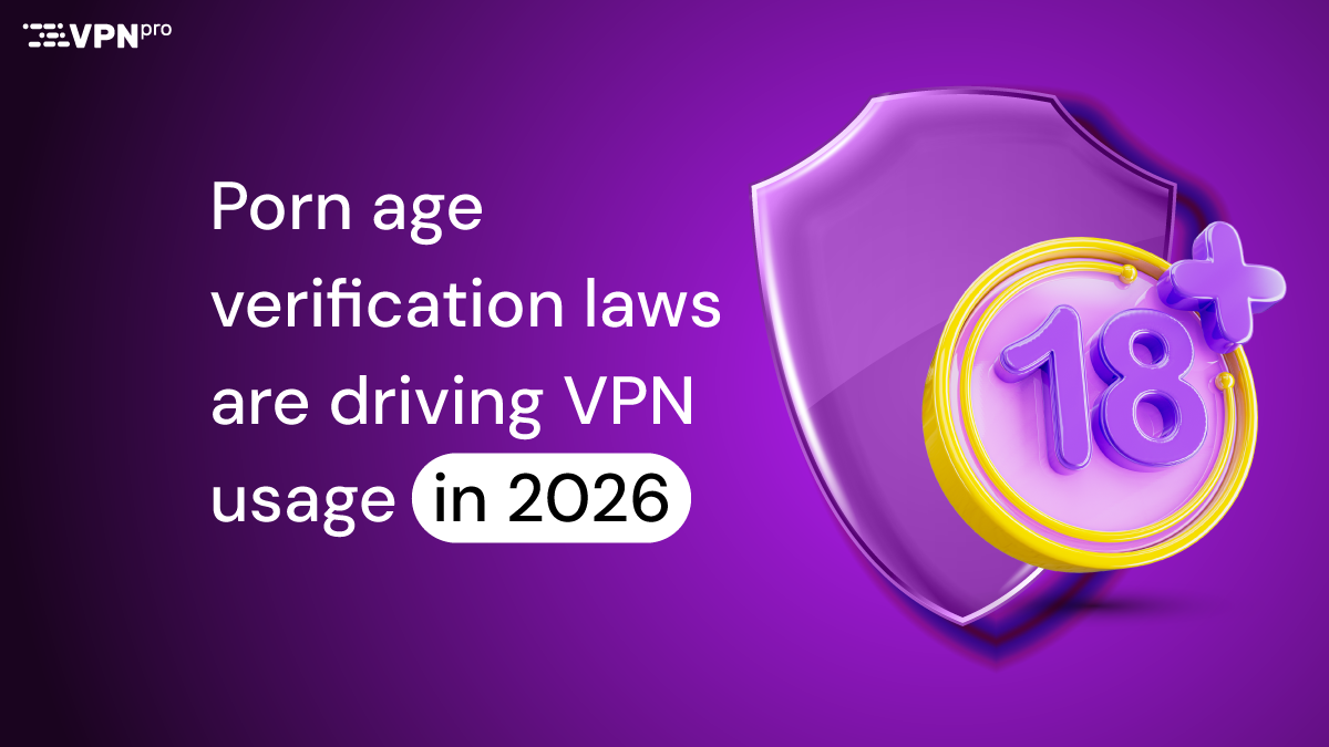 Porn age verification laws are driving VPN usage