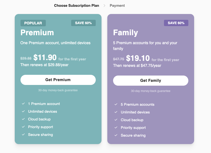 RoboForm BF pricing