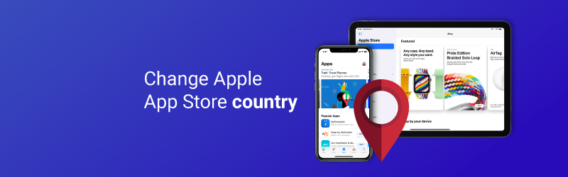 Change Apple App store country