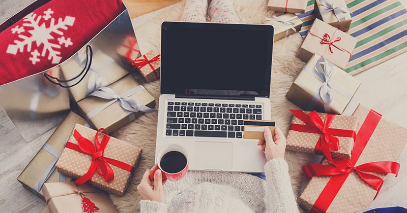 Christmas shopping secure