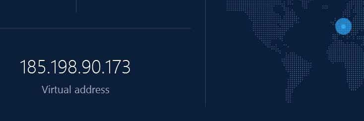 Hotspot Shield adresse IP assignée