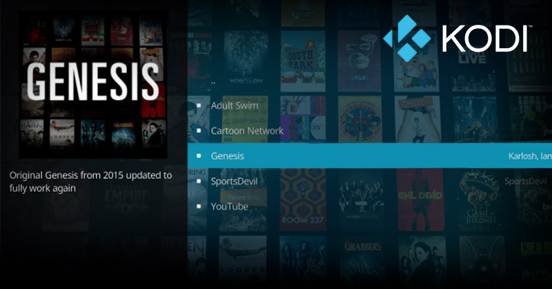 How to install Genesis on Kodi