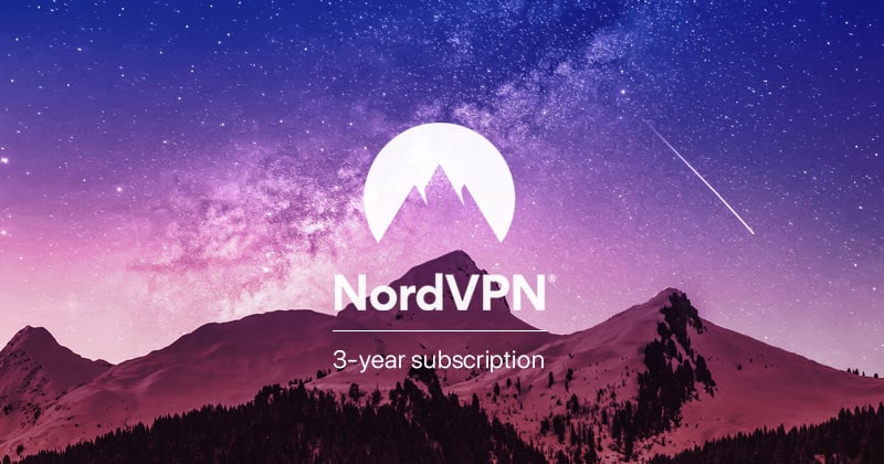 NordVPN 3-year subscription