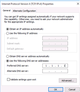 adresse IP proxy DNS