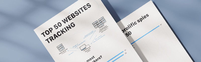 Top 50 websites tracking