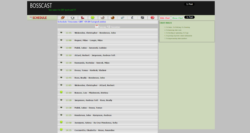 Bosscast NBA free streams