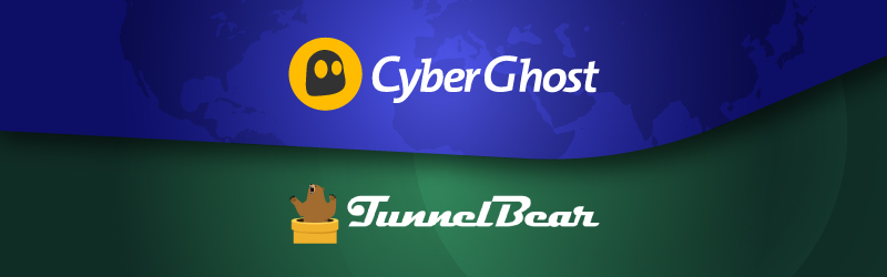 CyberGhost vs TunnelBear