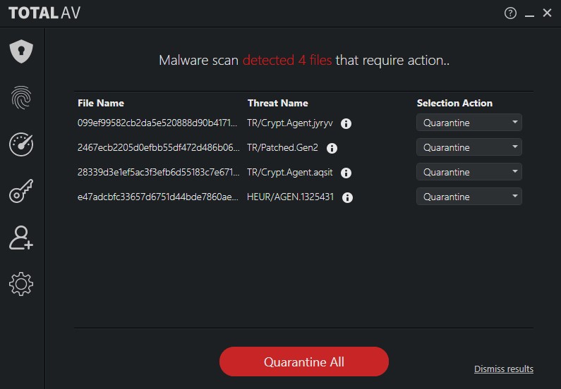 Delete malware