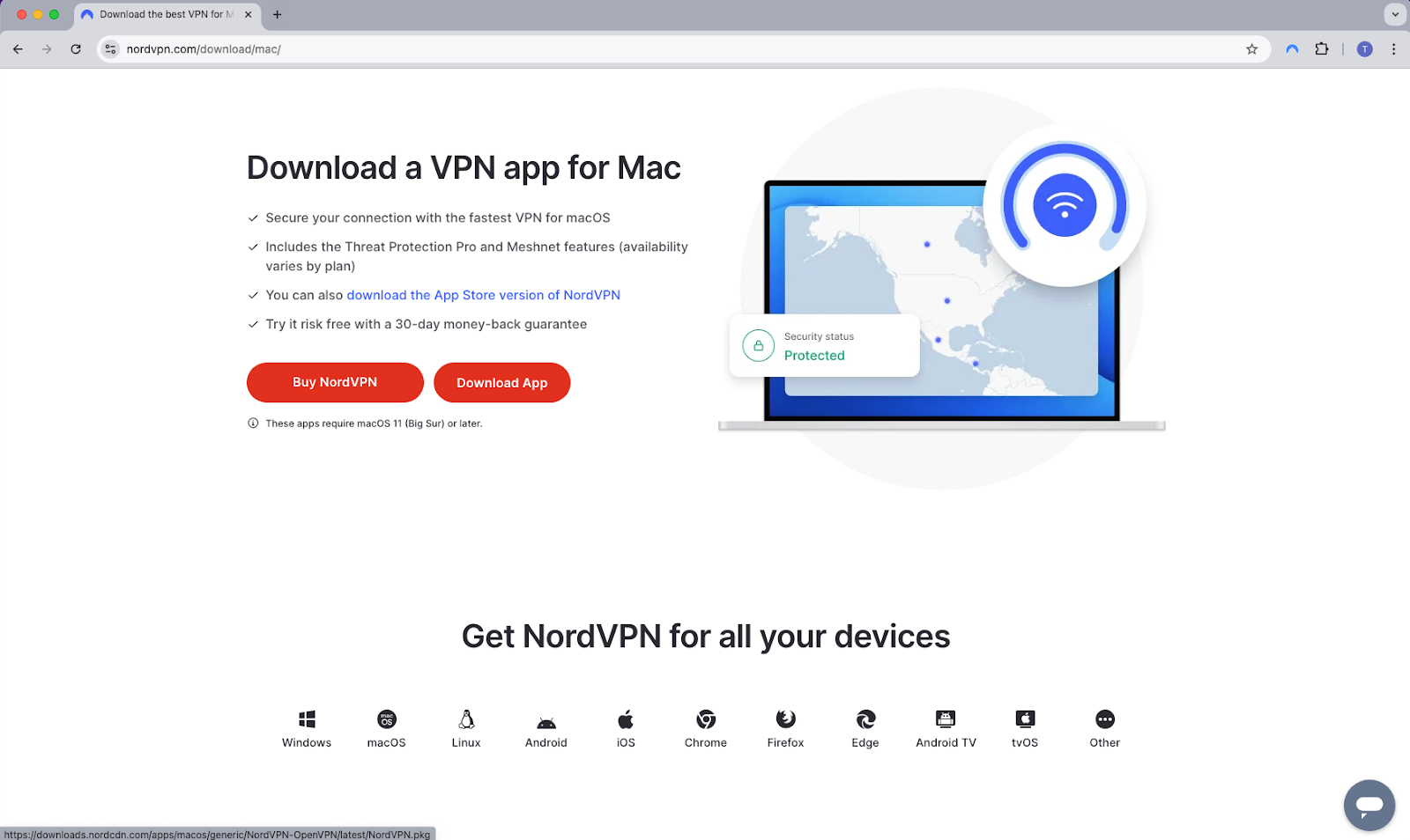 download nordvpn for mac