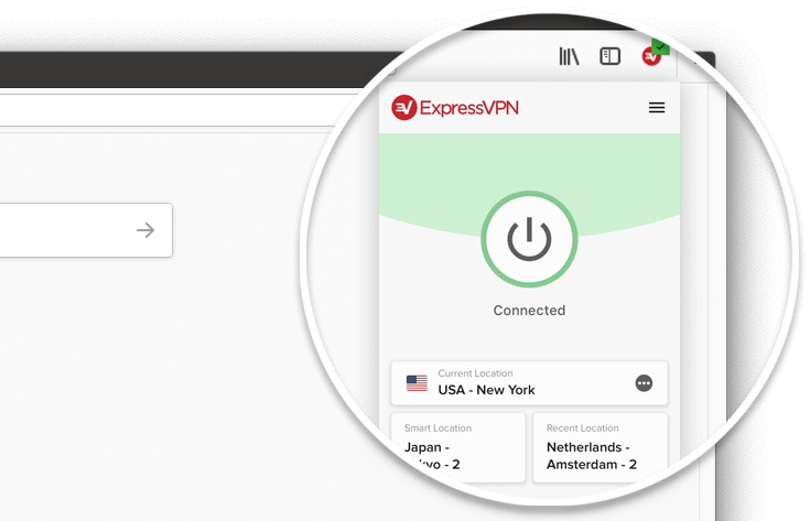ExpressVPN extension de navigateur