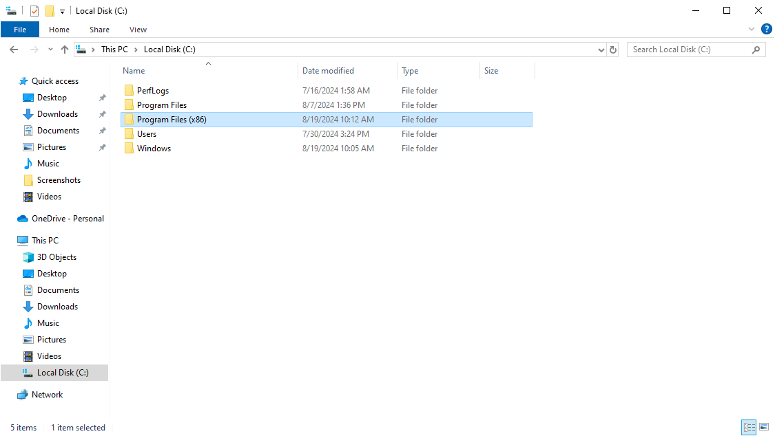 PC features