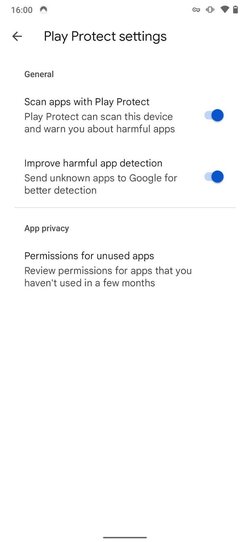 google play store settings