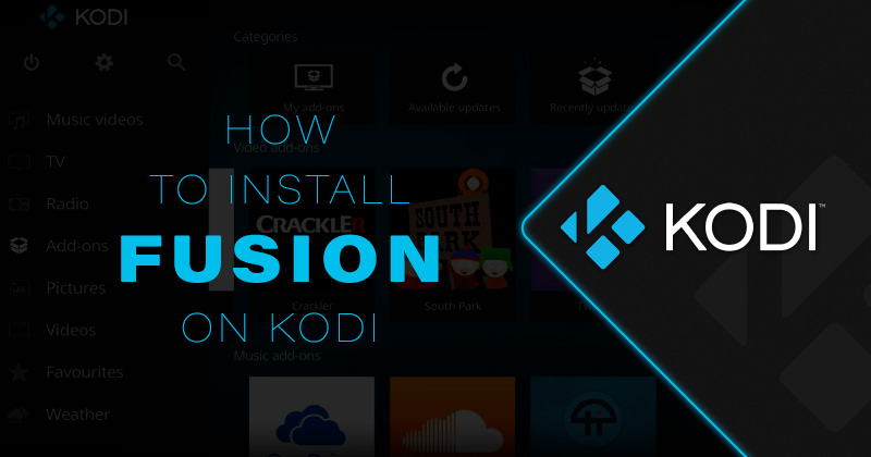 how to install fusion on kodi