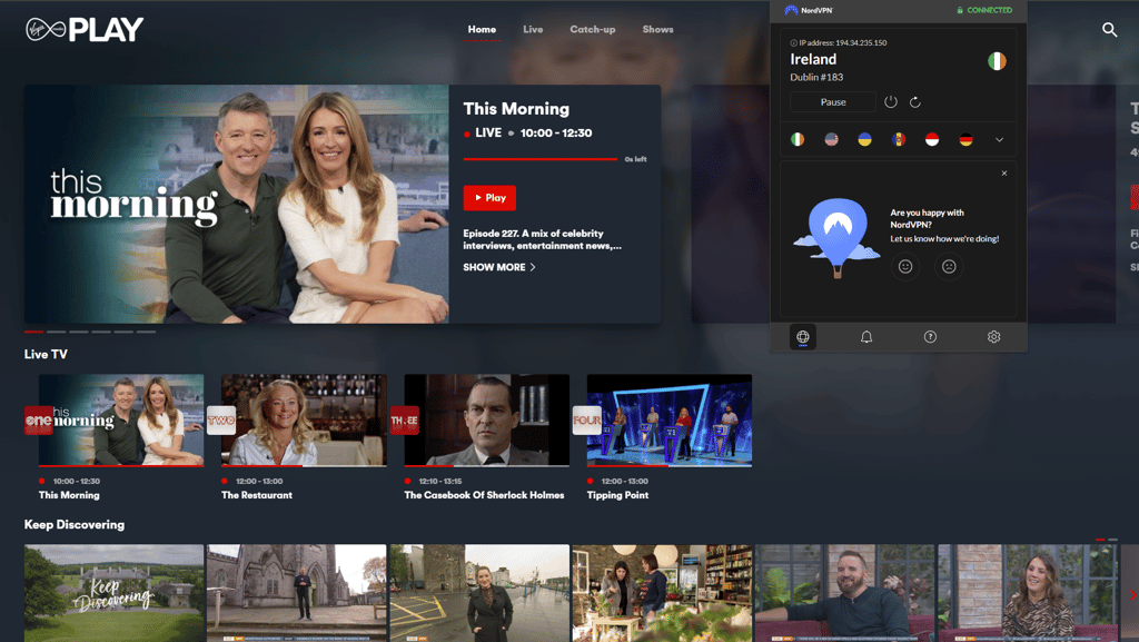como ver virgin media 2 desde españa