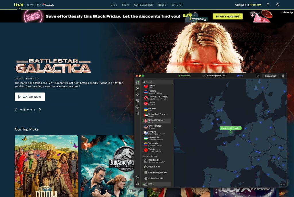 Visit ITVX website