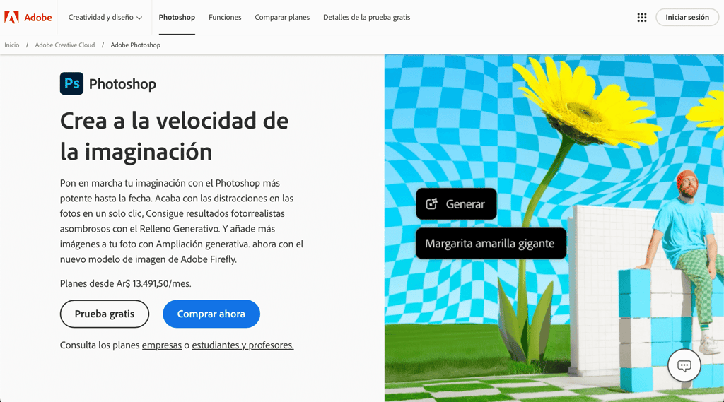 Adobe Photoshop price in Argentina
