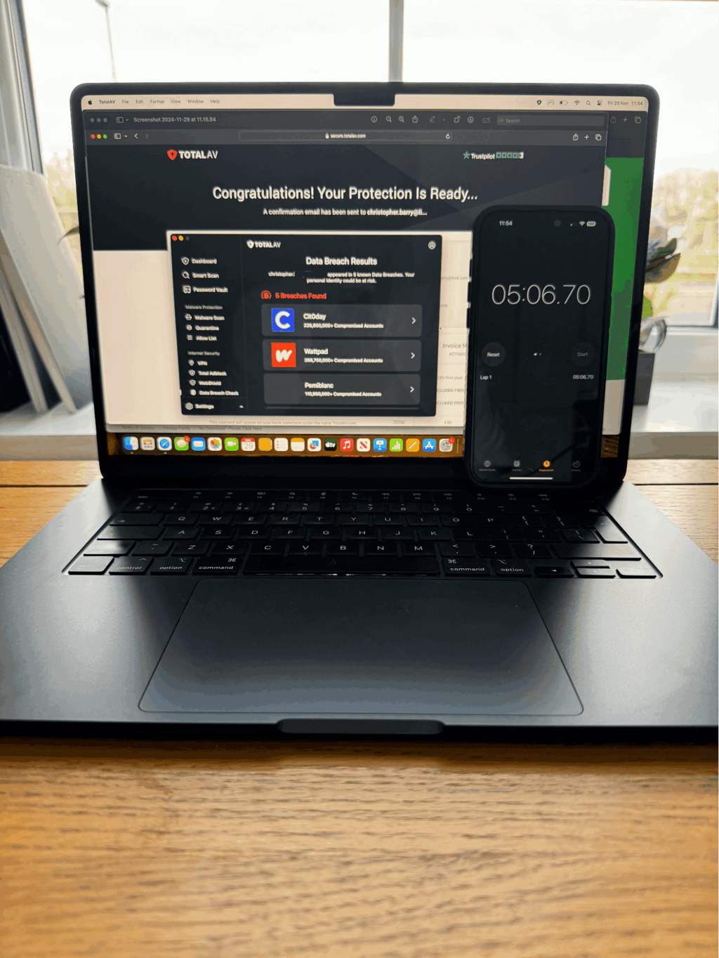 TotalAV breach scanner