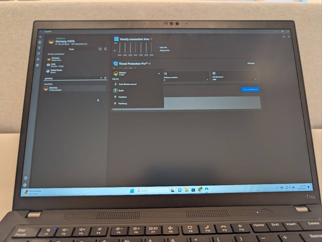 NordVPN Germany servers