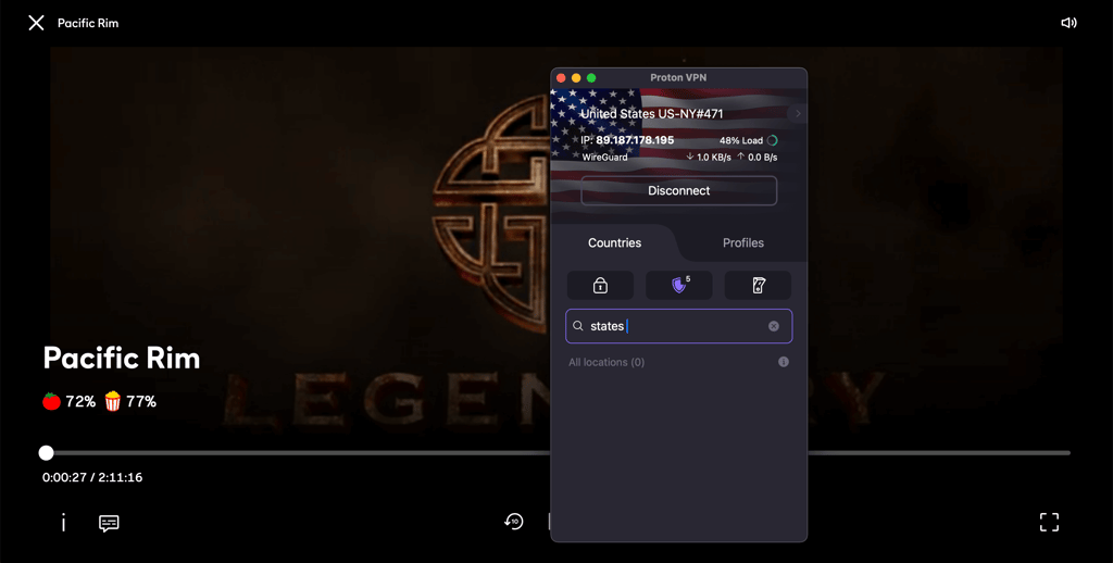 Watch Peacock TV in Mexico with Proton VPN