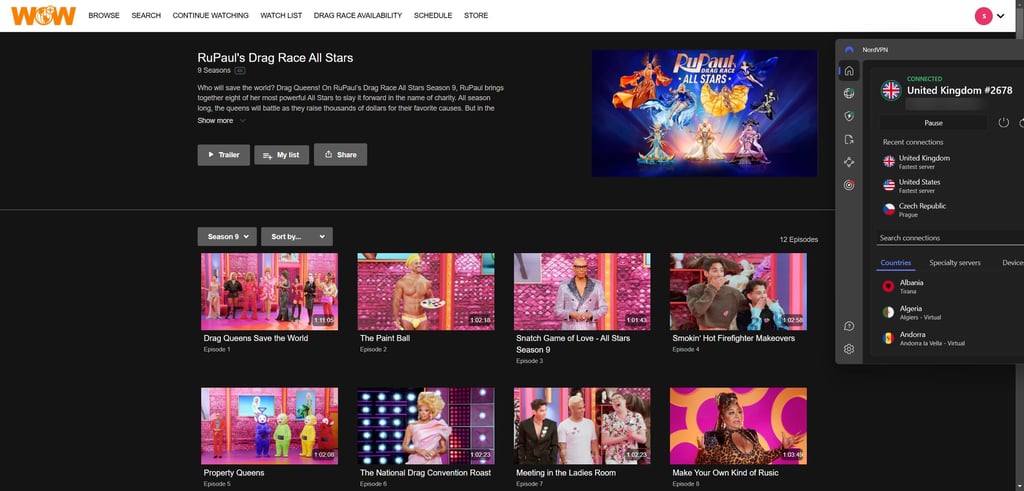 Watch RuPaul's Drag Race All Stars