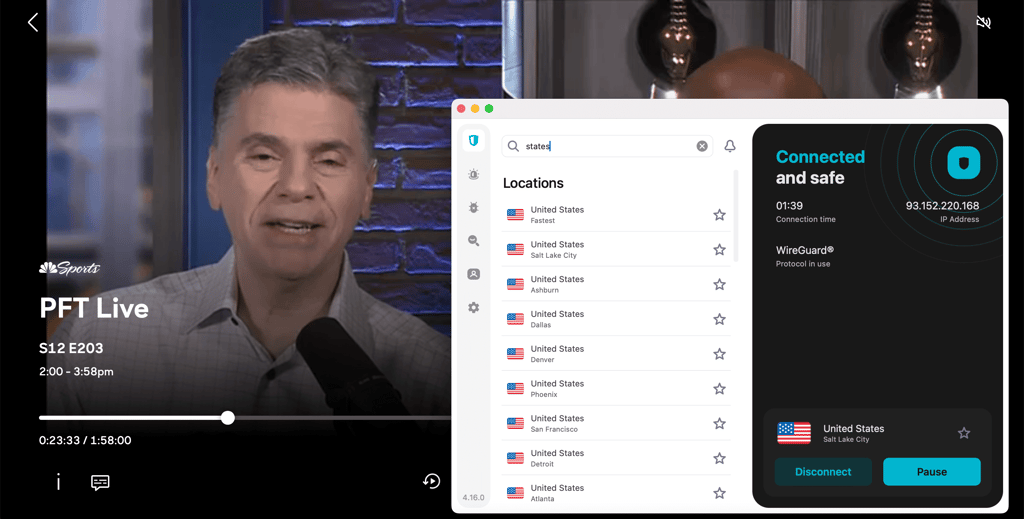 Watch Peacock TV in Mexico with Surfshark VPN