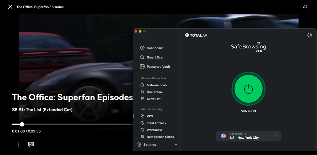 Watch Peacock TV in Mexico with TotalVPN