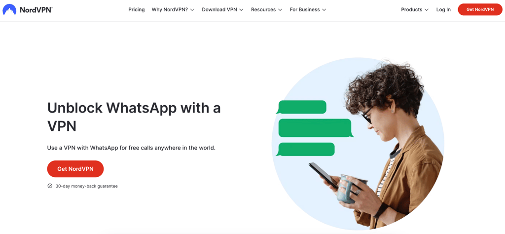 Unlock WhatsApp with a VPN